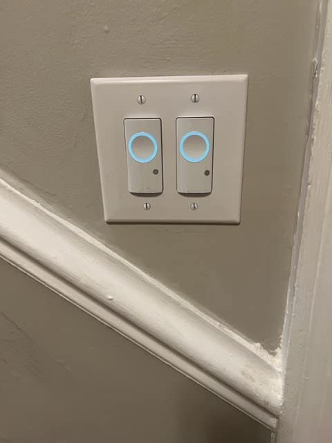 GE CYNC Smart Light Switch, Toggle Style, Neutral Wire Required, Bluetooth and 2.4 GHz 4-Wire Wi-Fi Switch, Works with Alexa and Google (1 Pack), White - Customer Photo 1