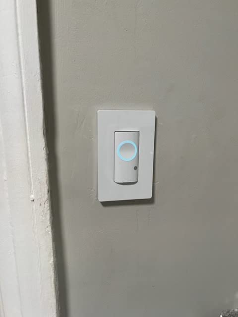 GE CYNC Smart Light Switch, Toggle Style, Neutral Wire Required, Bluetooth and 2.4 GHz 4-Wire Wi-Fi Switch, Works with Alexa and Google (1 Pack), White - Customer Photo 2