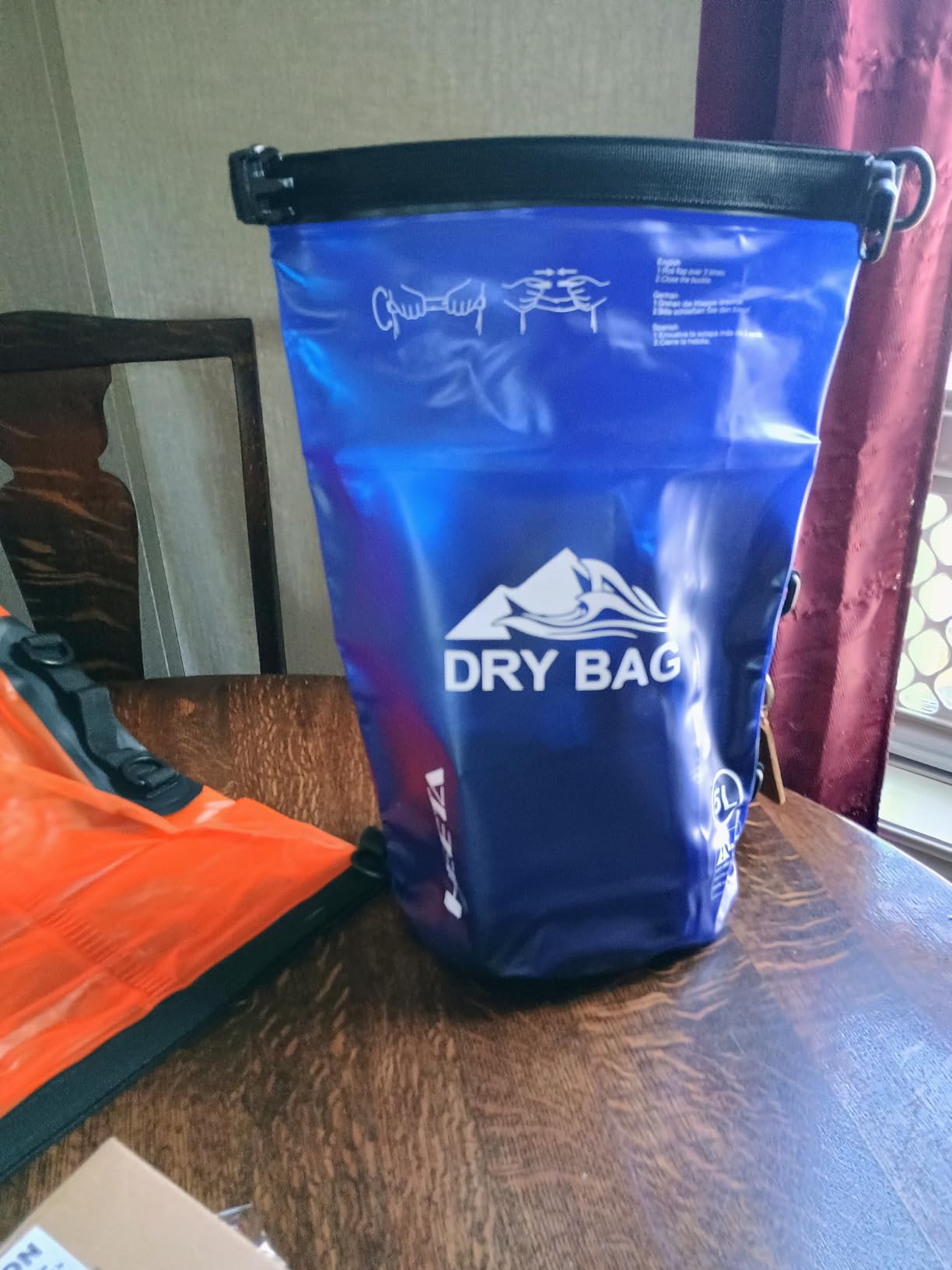 HEETA Dry Bag Waterproof for Women Men, 5L/10L/20L/30L/40L Roll Top Lightweight Dry Storage Bag Backpack with Phone Case for Travel Swimming Boating Kayaking Paddle Board Camping Beach Accessories - Customer Photo 2