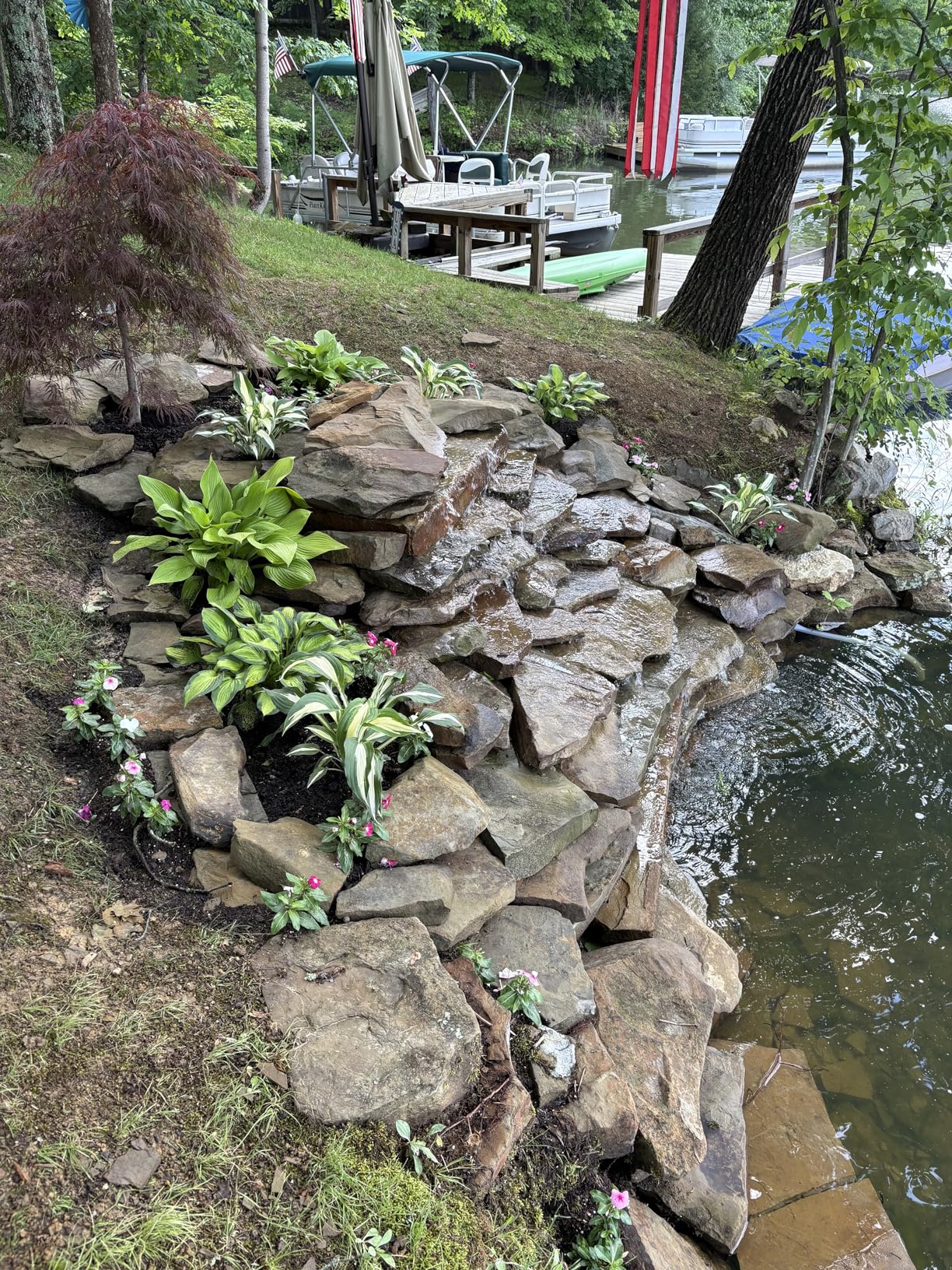 VIVOHOME Electric 100W 1600GPH Submersible Water Pump for Koi Pond Pool Waterfall Fountains - Customer Photo 2