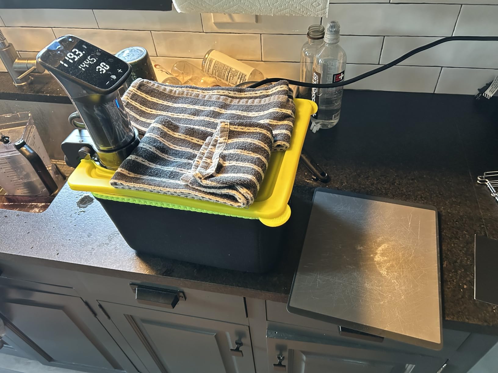 Anova Culinary Sous Vide Precision Cooker Pro, 1200 Watts, Black and Silver - Customer Photo 1