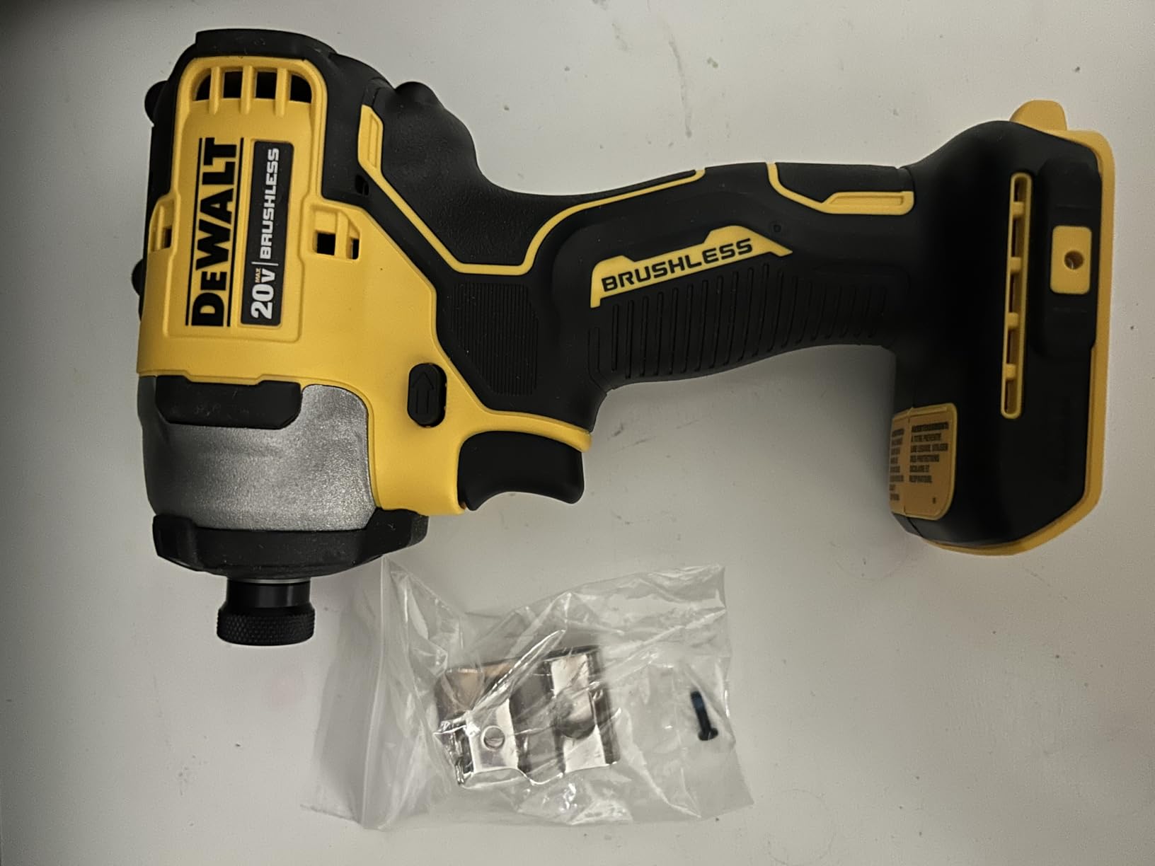 DEWALT ATOMIC 20V MAX* Impact Driver, Cordless, Compact, 1/4-Inch, Tool Only (DCF809B) - Customer Photo 1