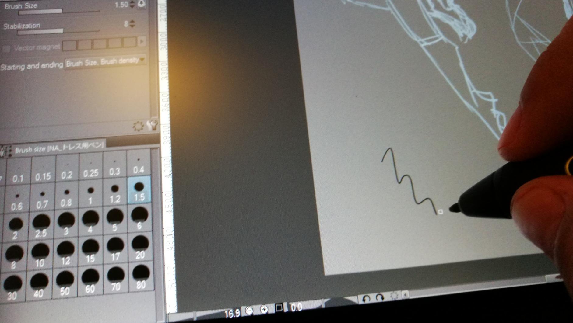 KAMVAS Pro 16 Drawing Tablet with Screen, 15.6 inch Pen Display Anti-Glare Glass 6 Shortcut Keys Adjustable Stand, Graphics Tablet for Drawing, Writing, Design, Work with Windows, Mac and Linux customer photo 2