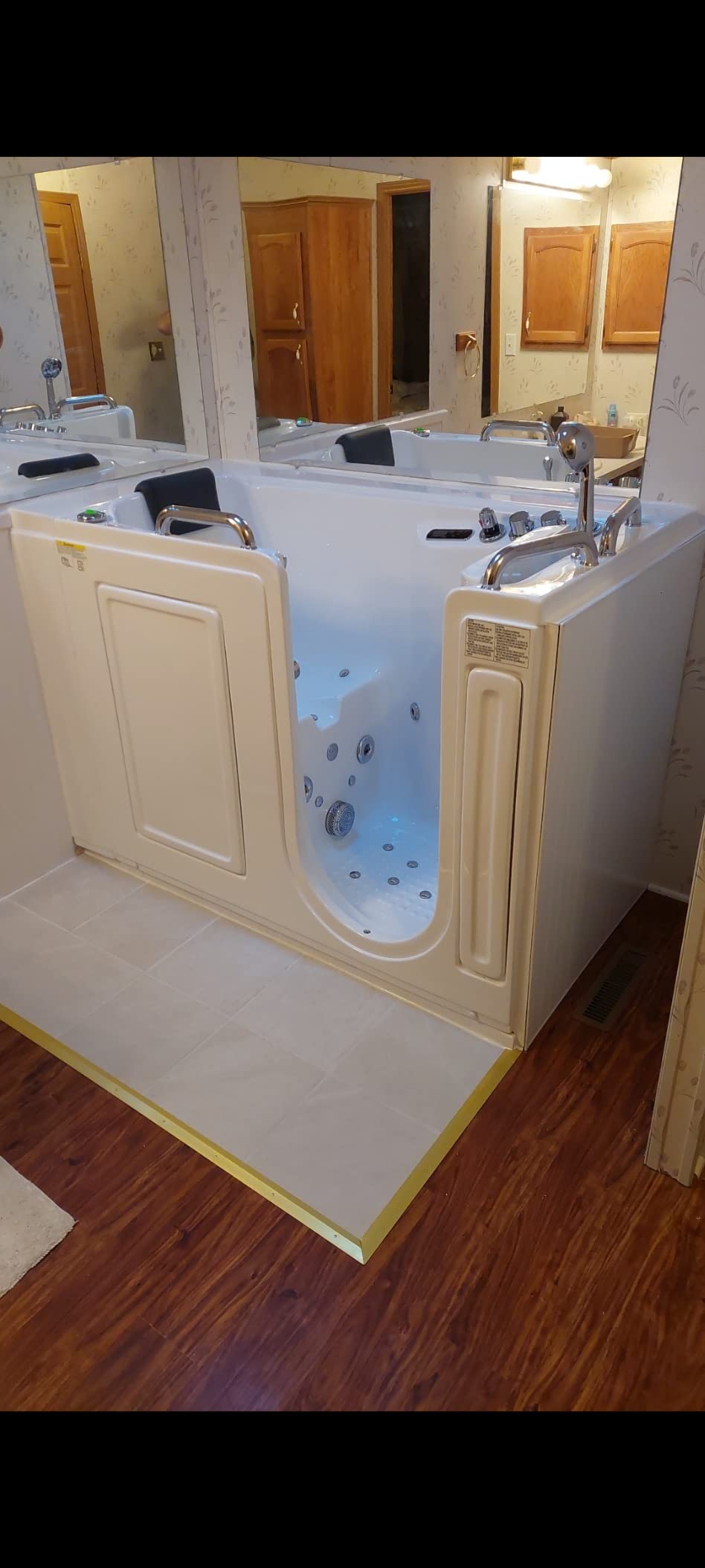 ANZZI Walk-In Whirlpool & Air Tub 27