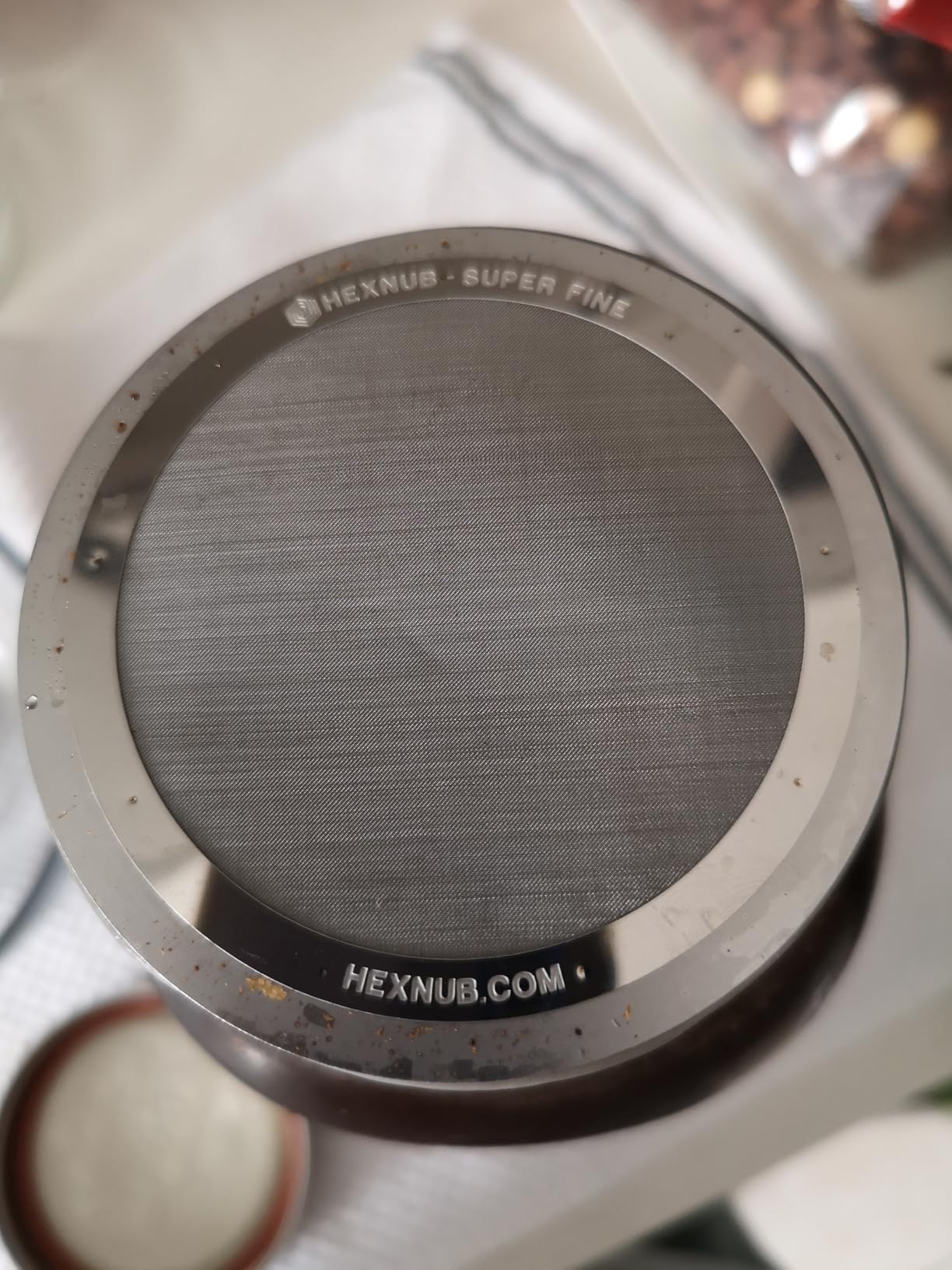 County Line Kitchen Glass Cold Brew Coffee Maker with Lid - Wide Mouth, 2 Quart (64 oz) - Heavy Duty, Leak Proof - Sun & Iced Tea Pitcher, Cold Brew Coffee, Breast Milk Storage, Water - Gray - Customer Photo 1