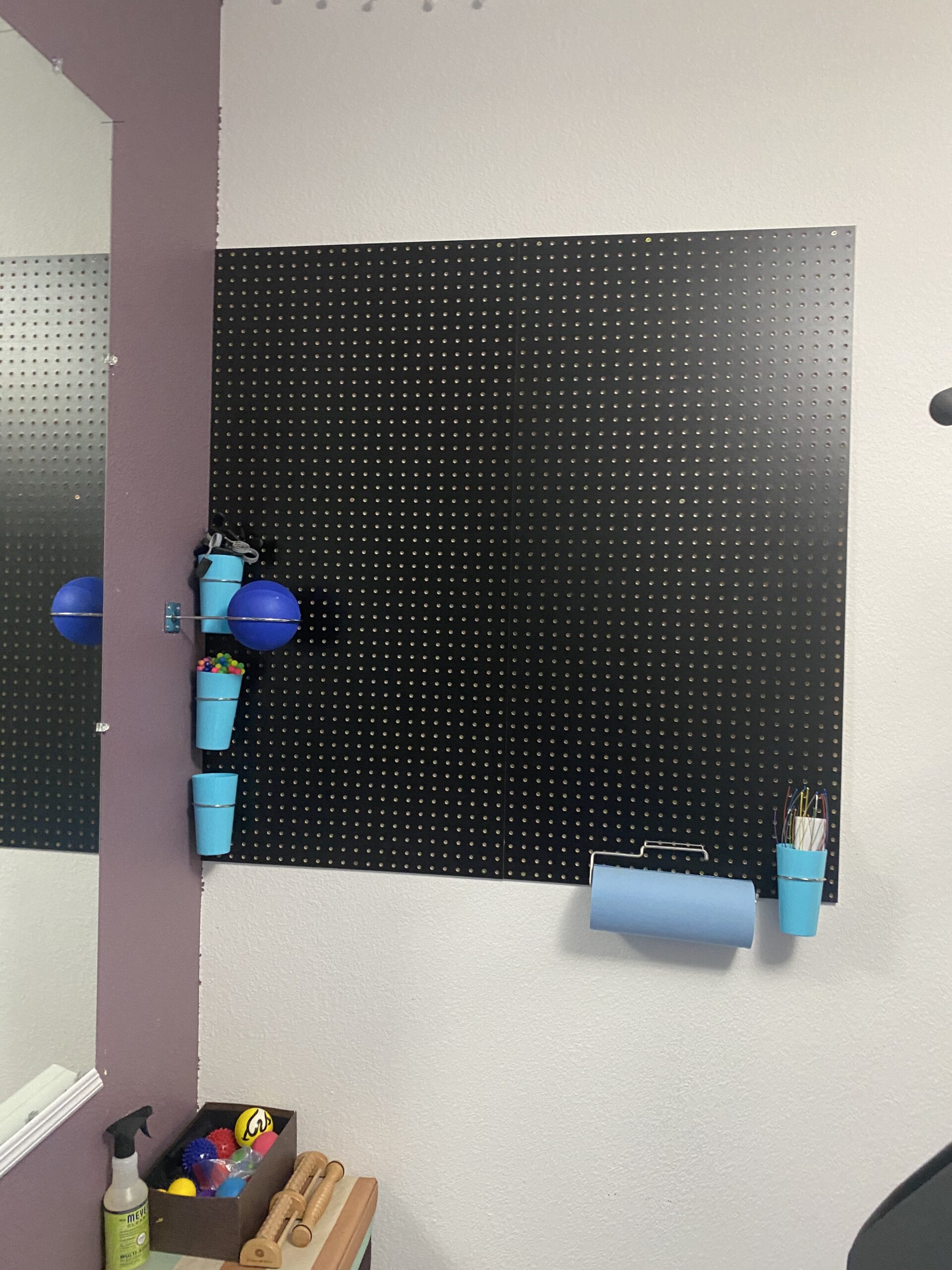 Triton Products High Density Fiberboard Pegboards with Mounting Hardware, 24