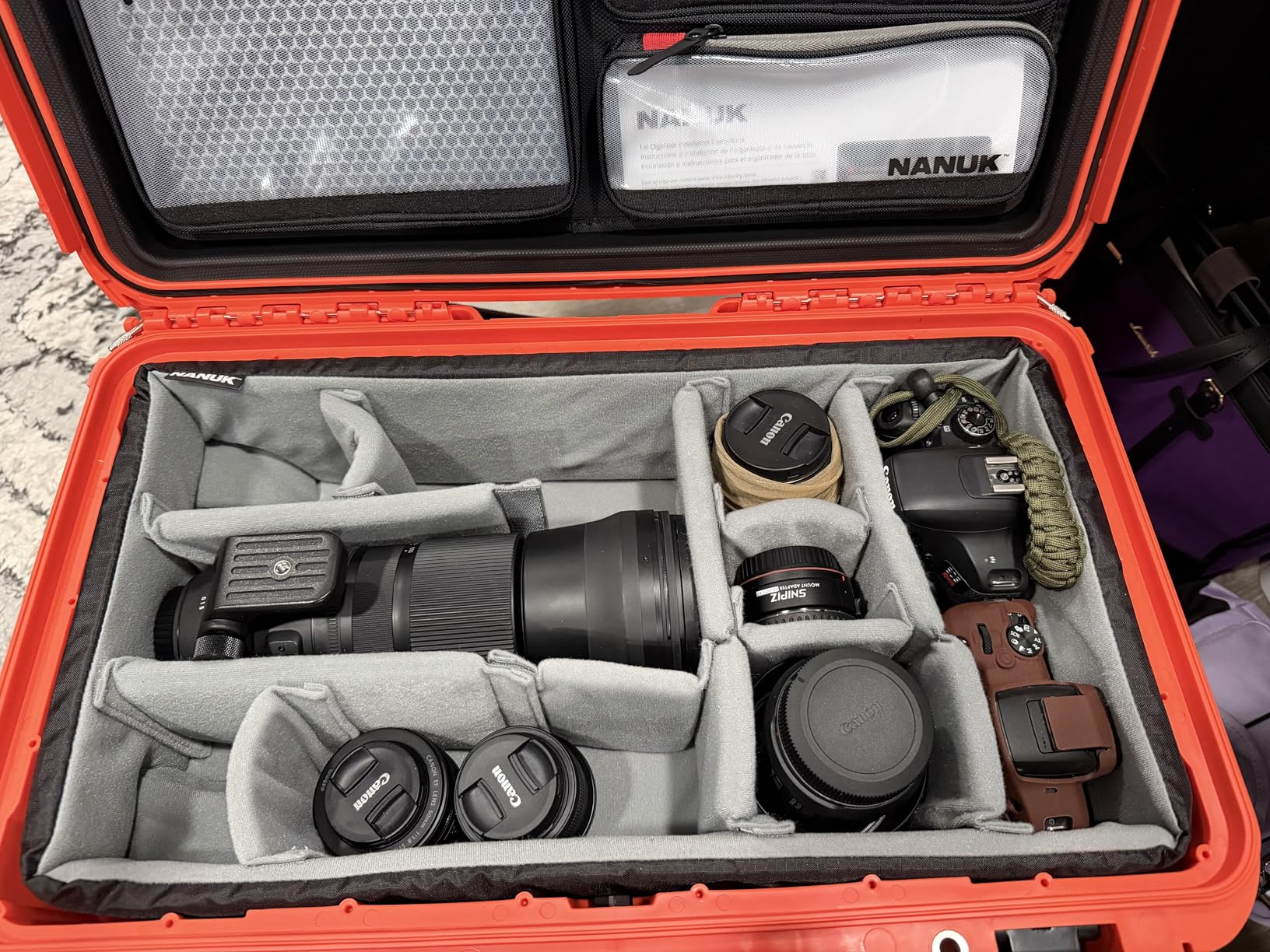 Nanuk 935 Pro Photo Kit – Waterproof Travel Camera Hard Case with Padded Dividers and Wheels, 22