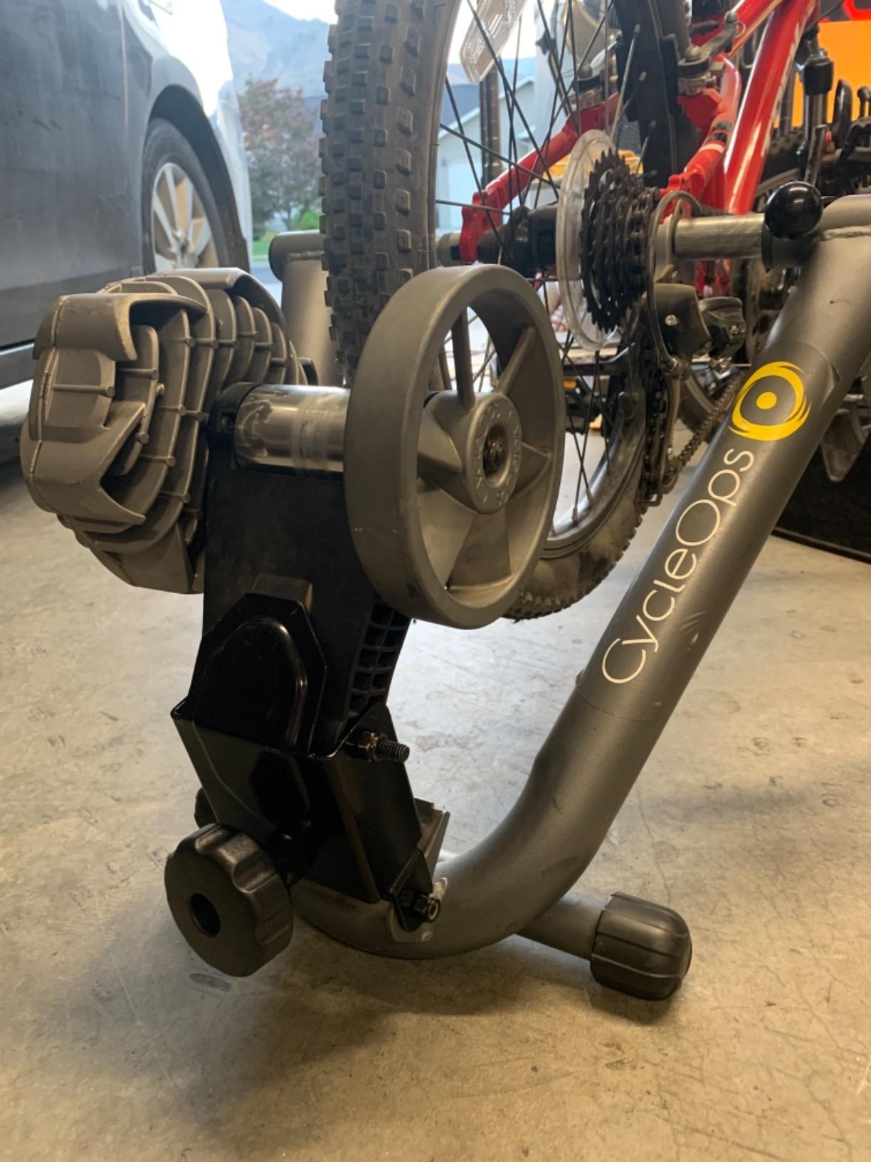 Saris Mag and Mag Plus Indoor Bike Trainer, Magnetic Resistance, Compatible with Zwift App - Customer Photo 1