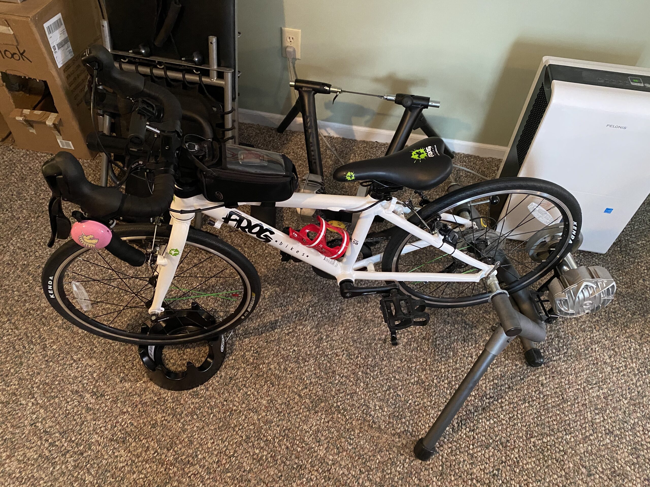 Saris Mag and Mag Plus Indoor Bike Trainer, Magnetic Resistance, Compatible with Zwift App - Customer Photo 2