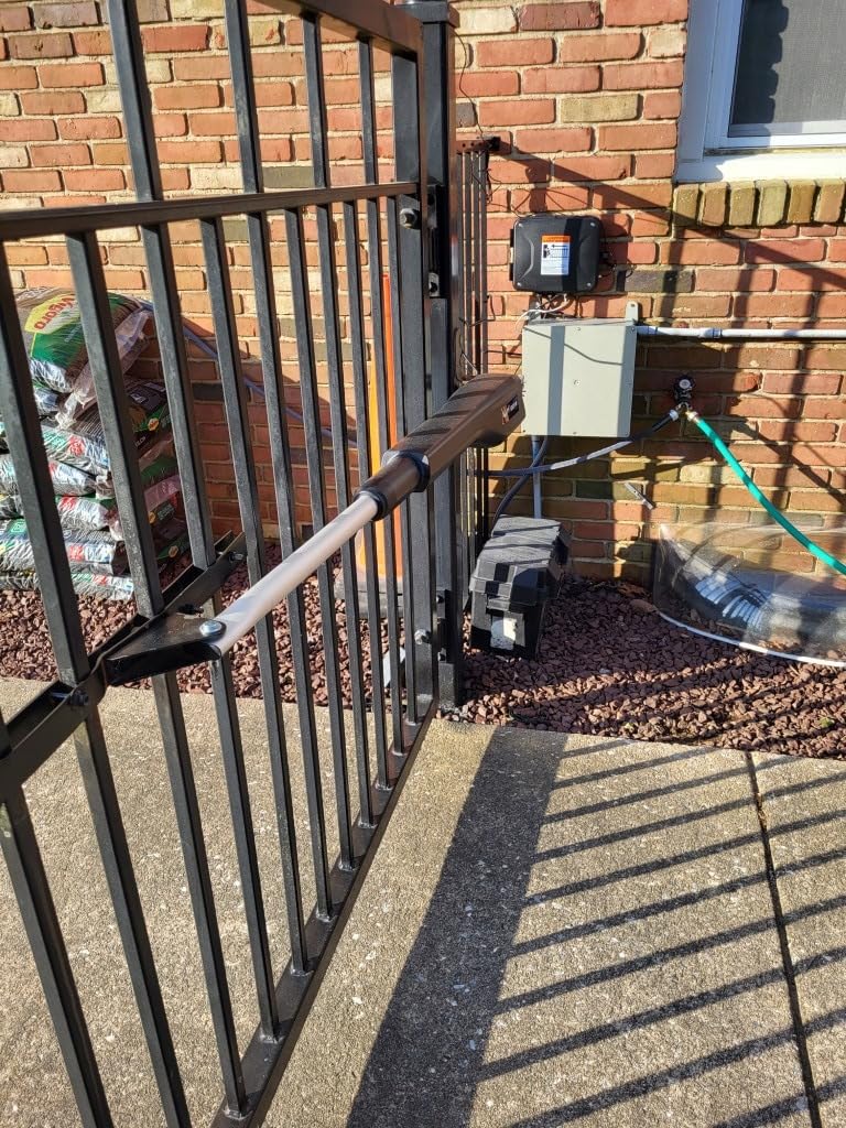 Mighty Mule MM371W Automatic Gate Opener, Smart and Solar Ready, Includes Gate Opener Remote and More-Up to 16ft Long or 550lb - Customer Photo 2