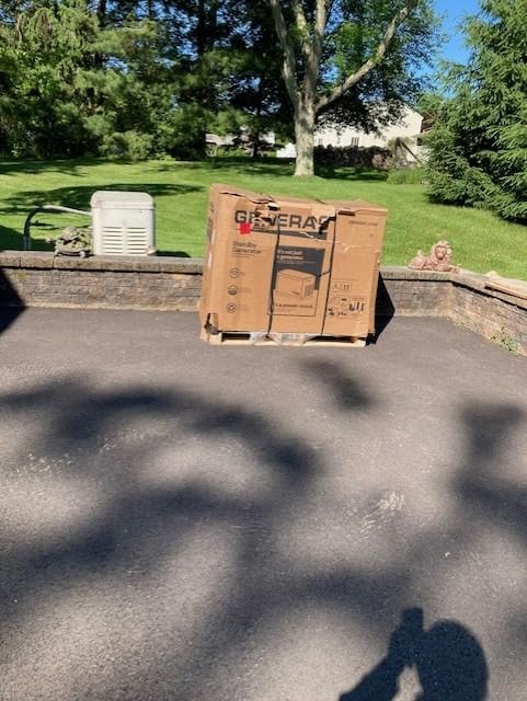 Generac Guardian 10kW Home Standby Generator - Automatic Whole House Backup Power for Storms, Emergencies, and Outages, WiFi Enabled, Runs on Natural Gas or Liquid Propane, Quiet Operation - Customer Photo 2