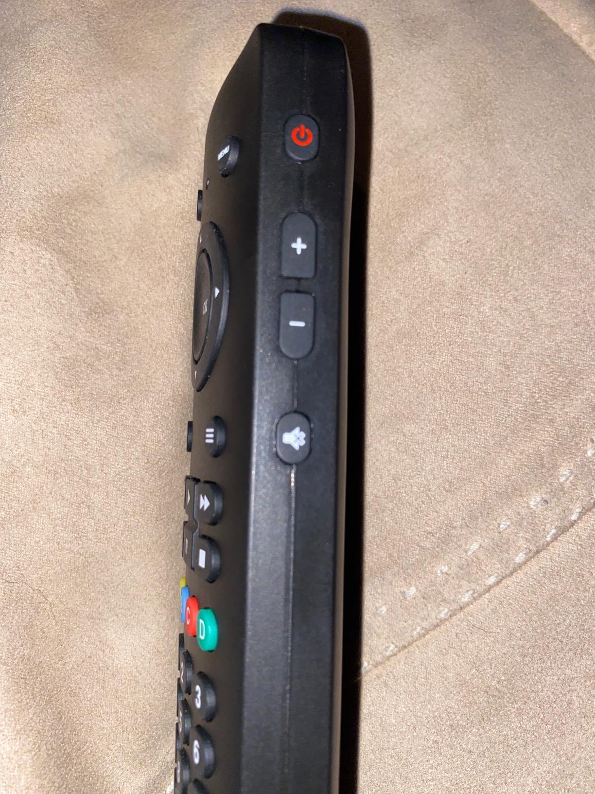 Philips Universal Companion Remote Control for Samsung, Vizio, LG, Sony, Roku, Apple TV, RCA, Panasonic, Smart TVs, Streaming Players, Blu-ray, DVD, 4 Device, Flip & Slide Roku, Black, SRP2024R/27 - Customer Photo 2