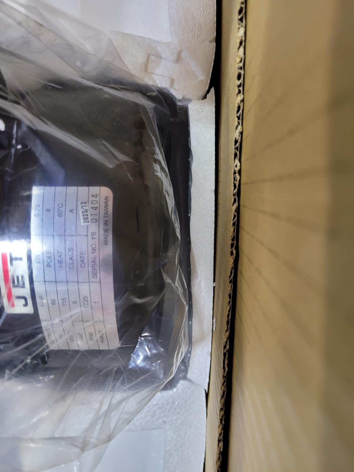 JET 10-Inch Benchtop Drum Sander, 1 HP, 115V 1Ph (Model JWDS-1020) - Customer Photo 1