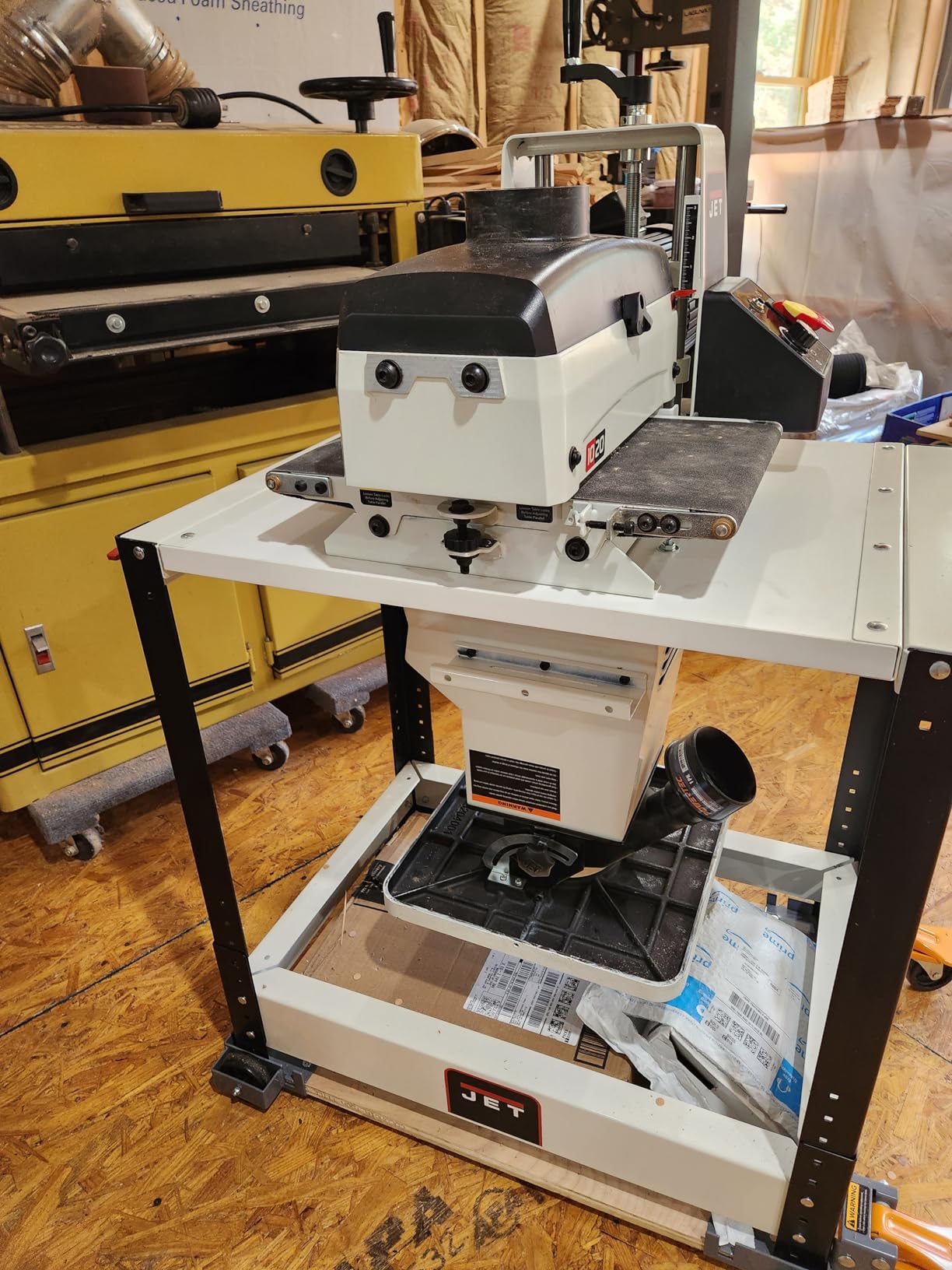 JET 10-Inch Benchtop Drum Sander, 1 HP, 115V 1Ph (Model JWDS-1020) - Customer Photo 2