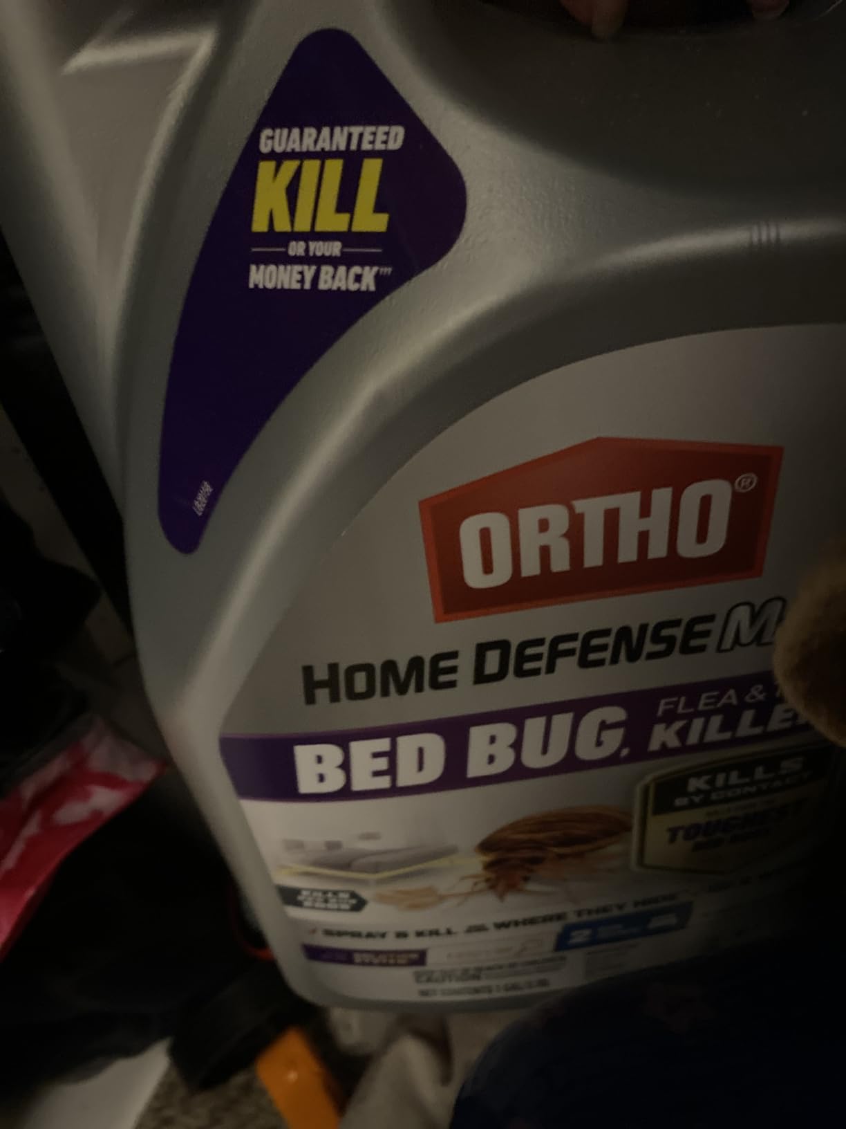 Ortho Home Defense Max Bed Bug, Flea and Tick Killer with Comfort Wand, Bed Bug Spray, Kills Bed Bug Eggs, Fleas and Ticks, 1 gal. - Customer Photo 1