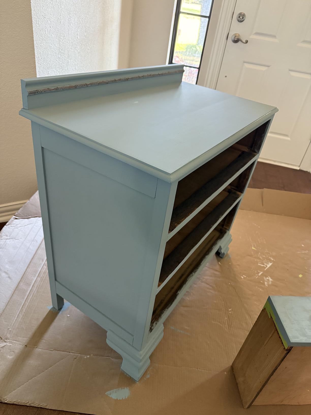 Country Chic All-in-One Chalk Paint for Furniture, Cabinets, Home Decor, Eco-Friendly, Matte Finish, Built-In Primer & Top Coat for Wood, Metal - Sage Advice (Sage Green) - Pint 16 oz (475 ml) - Customer Photo 1