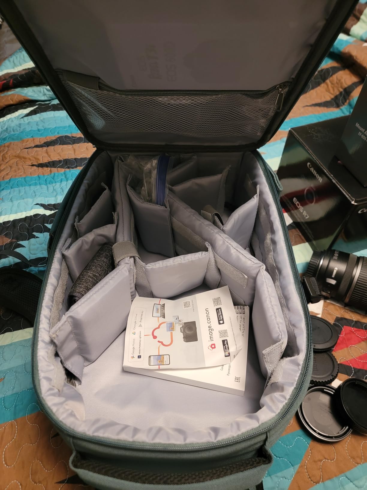 MOSISO Camera Backpack, DSLR/SLR/Mirrorless Photography Camera Bag 15-16 inch Waterproof Hardshell Case with Tripod Holder&Laptop Compartment Compatible with Canon/Nikon/Sony, Black - Customer Photo 2