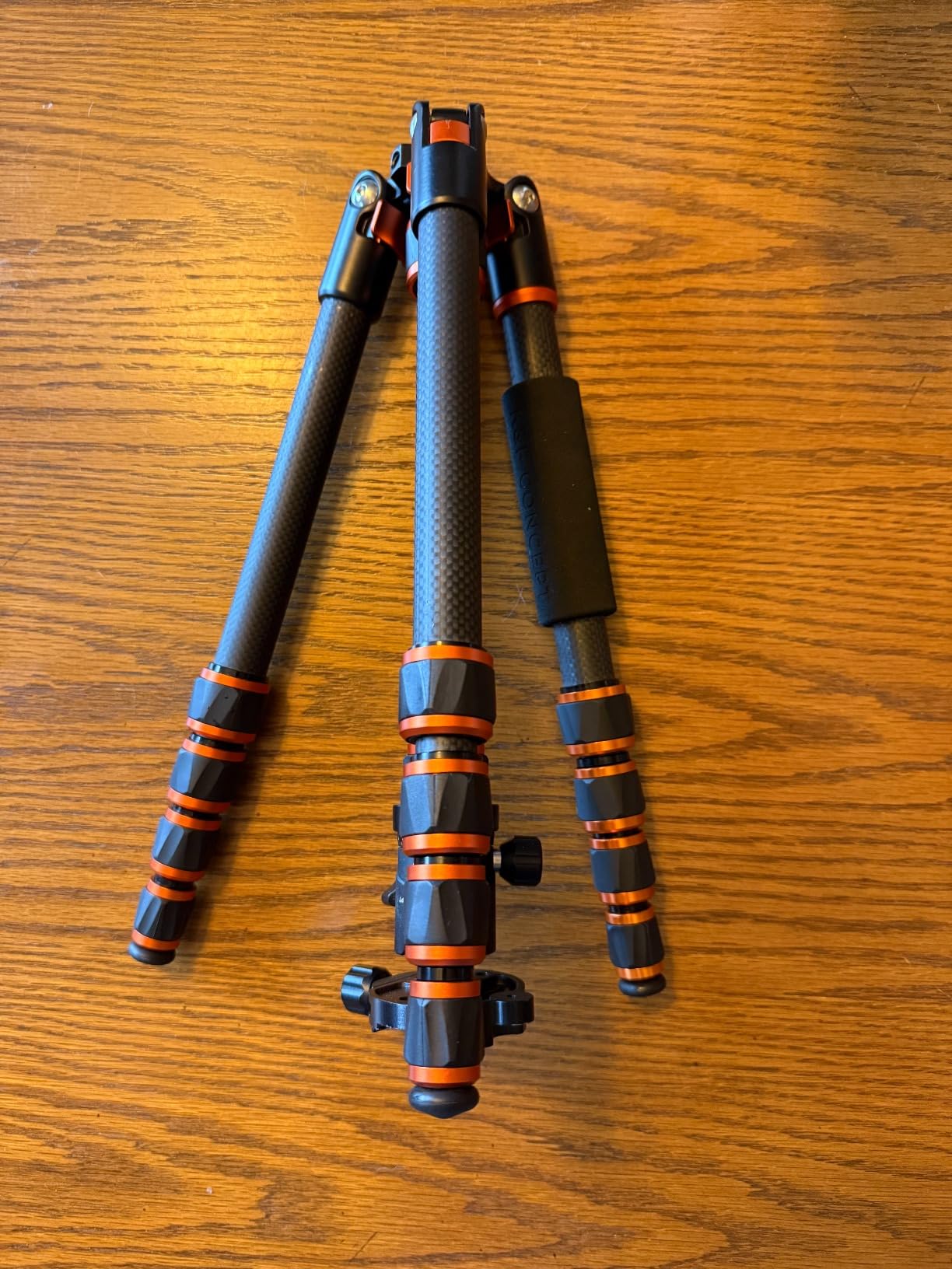 K&F Concept 60 inch Carbon Fiber Camera Tripod,Super Lightweight Compact Travel Tripod with 360 Degree Ball Head,Quick Release Plate,Detachable Monopod 8KG Load Capacity for SLR DSLR C225C0 (BA225) customer photo 1