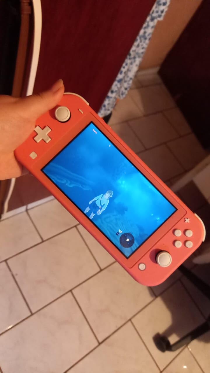 Nintendo Switch Lite Hand-Held Gaming Console - Turquoise (HDH-001) (Renewed) - Customer Photo 3