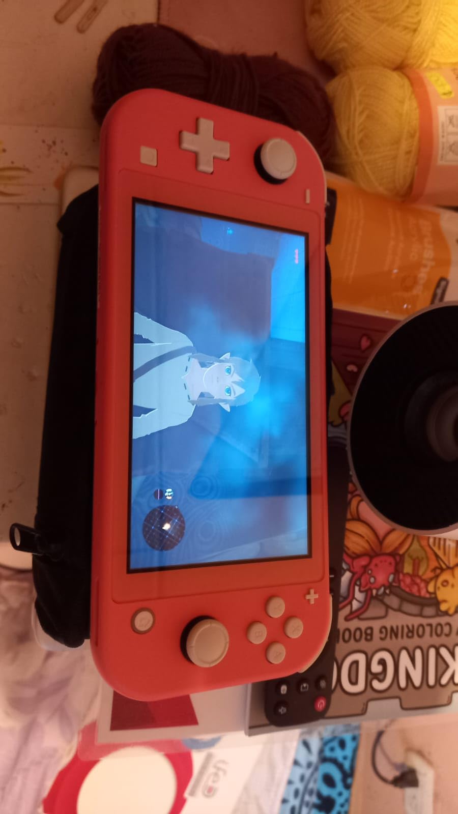 Nintendo Switch Lite Hand-Held Gaming Console - Turquoise (HDH-001) (Renewed) - Customer Photo 4