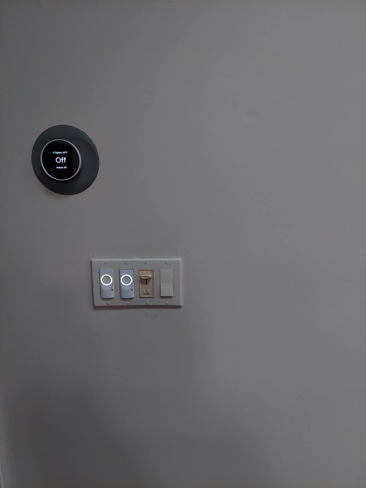 GE CYNC Smart Dimmer Light Switch, No Neutral Wire Required, Bluetooth and 2.4 GHz WiFi 3-Wire Switch, Works with Amazon Alexa and Google Home, White (1 Pack) - Customer Photo 1