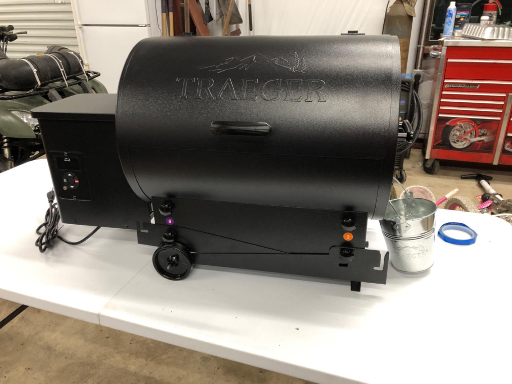 Traeger Grills TFB30KLF Tailgater 20 Portable Electric Wood Pellet Grill and Smoker – Foldable Legs, 6-in-1 Versatility, 300 sq. in. Cooking Space for Tailgating, Camping, and Outdoor BBQ - Customer Photo 2