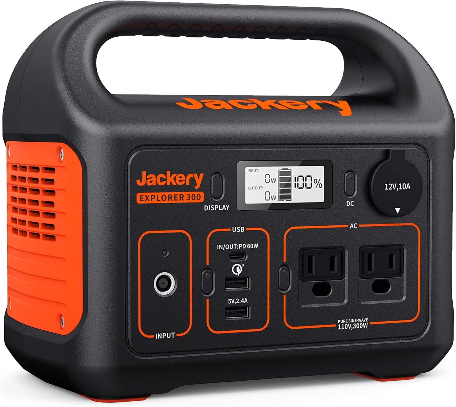 Jackery Portable Power Station Explorer 300, 293Wh Backup Lithium Battery, Solar Generator for Outdoors Camping Travel Hunting Blackout - Customer Photo 1