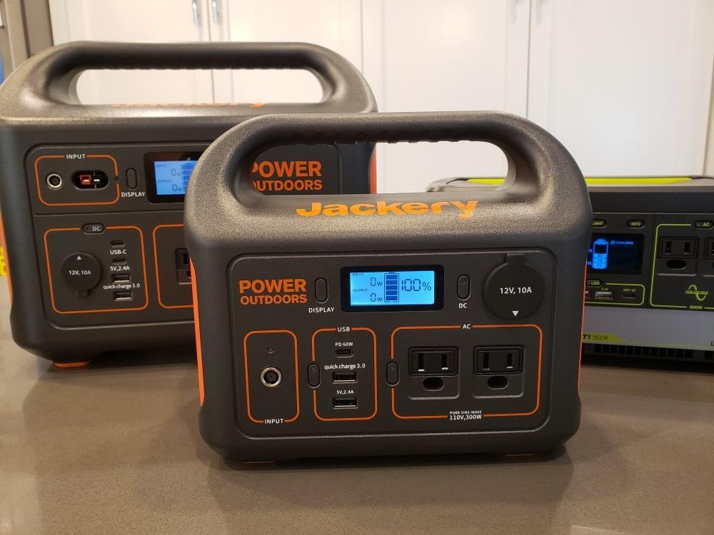 Jackery Portable Power Station Explorer 300, 293Wh Backup Lithium Battery, Solar Generator for Outdoors Camping Travel Hunting Blackout customer photo 1