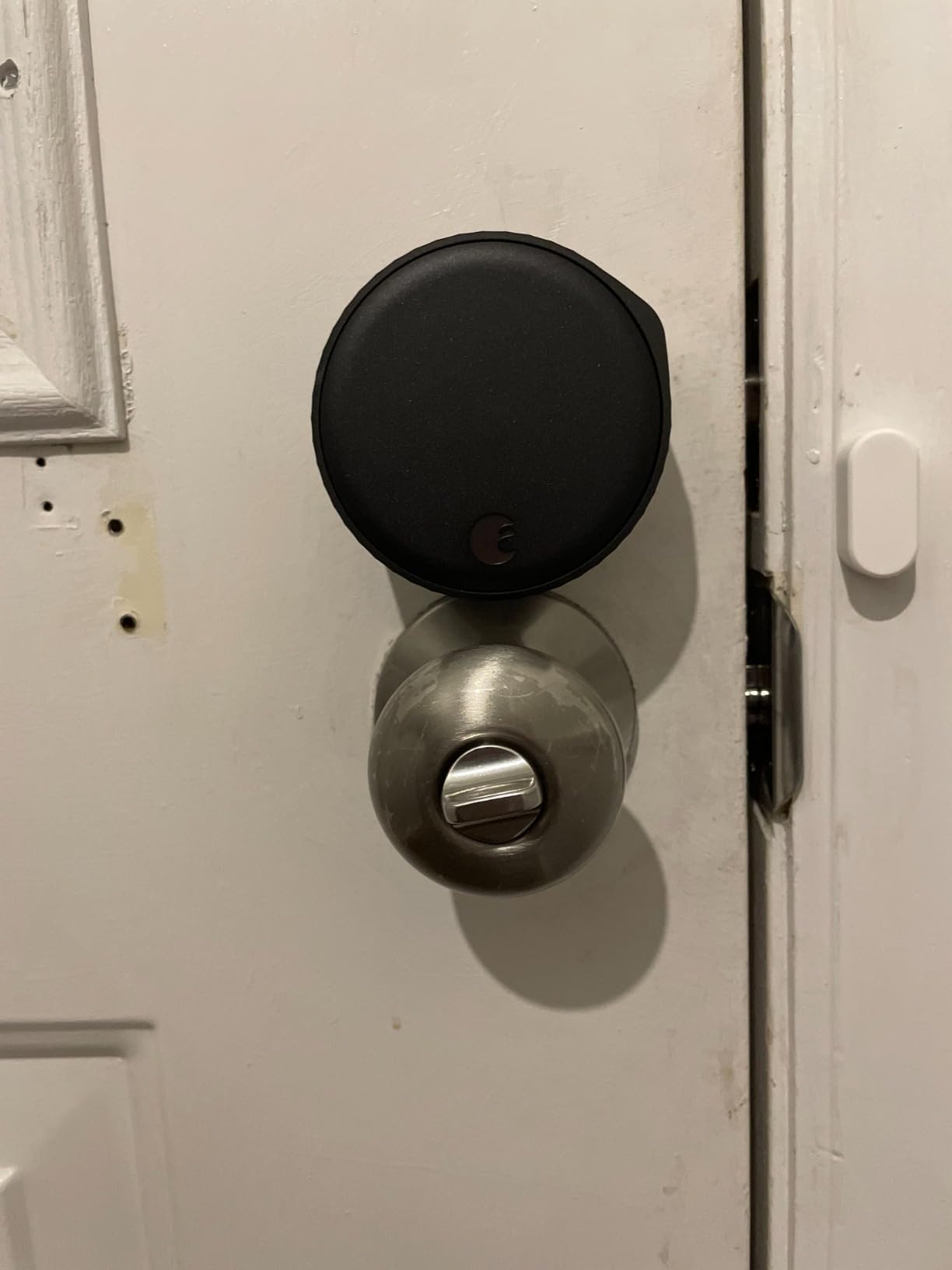 August Wi-Fi Connected Smart Keyless Entry Door Lock, Electronic Door Lock Fits Your Existing Deadbolt in Minutes - Customer Photo 1
