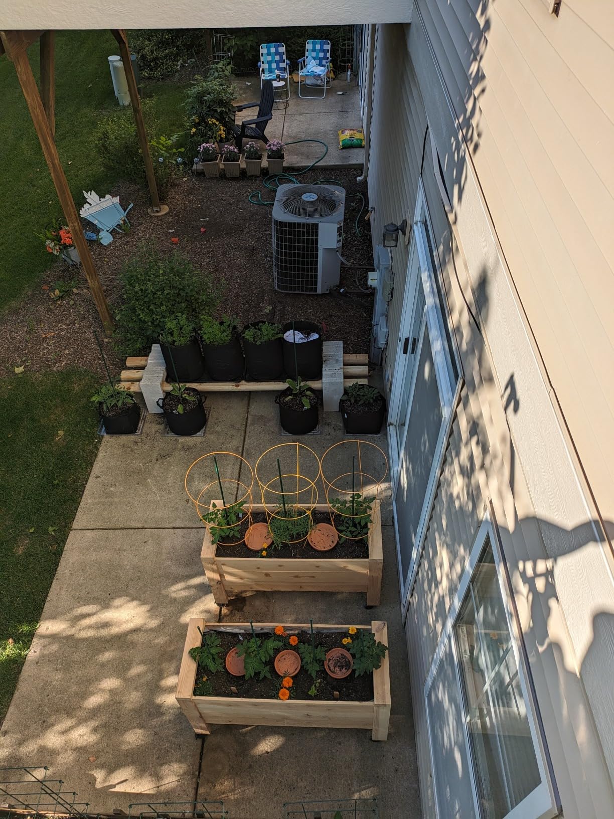 vensovo 6 Inch Terracotta & Clay Pots for Plant with Saucer - 4 Pack Medium Terra Cotta Planter with Drainage Hole, Flowerpot for Indoor Outdoor Plants, Crafts, Wedding Favor - Customer Photo 2