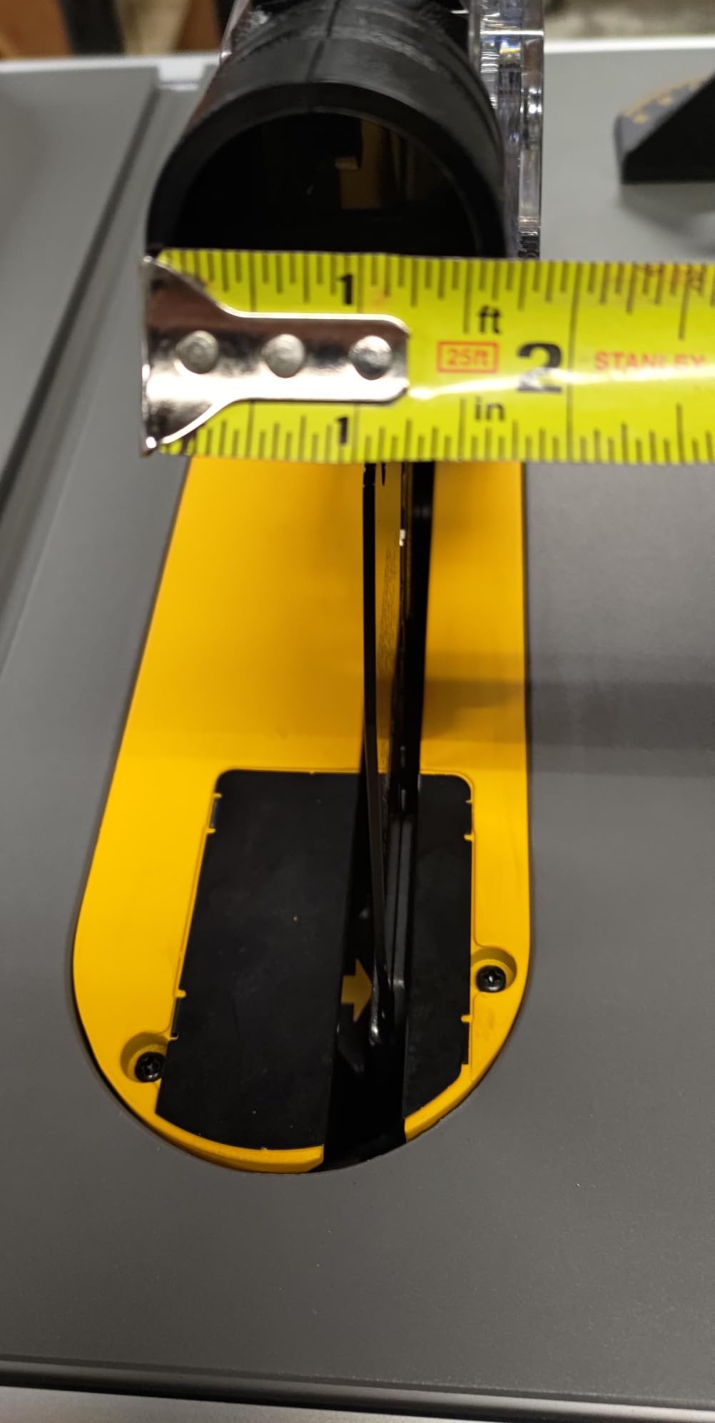 DEWALT 15 Amp 8-1/4 in. Compact Portable Jobsite Table Saw (DWE7485) - Customer Photo 2