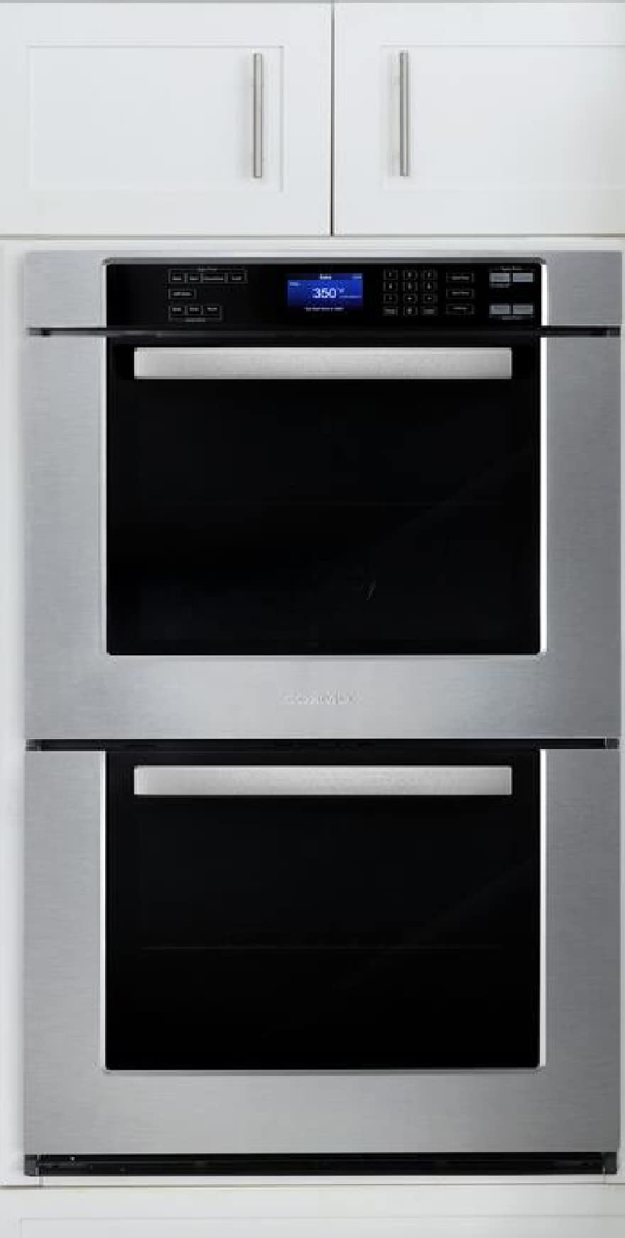 COSMO COS-30EDWC 30 in. Haven Collection Double Electric Wall Oven, True Convection, Blue Porcelain, Self Cleaning in Stainless Steel - Customer Photo 1