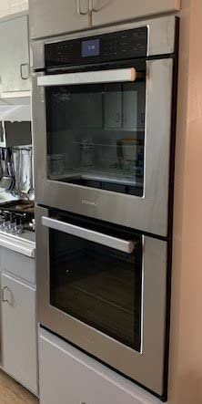 COSMO COS-30EDWC 30 in. Haven Collection Double Electric Wall Oven, True Convection, Blue Porcelain, Self Cleaning in Stainless Steel - Customer Photo 3