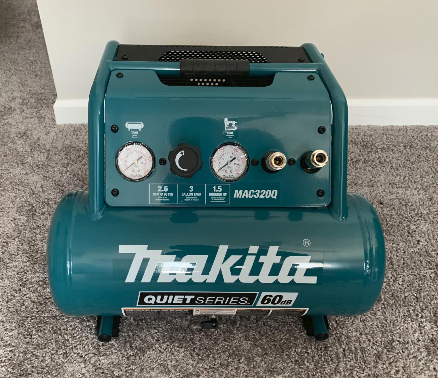 Makita MAC320Q Quiet Series 1-1/2 HP Air Compressor - Customer Photo 2
