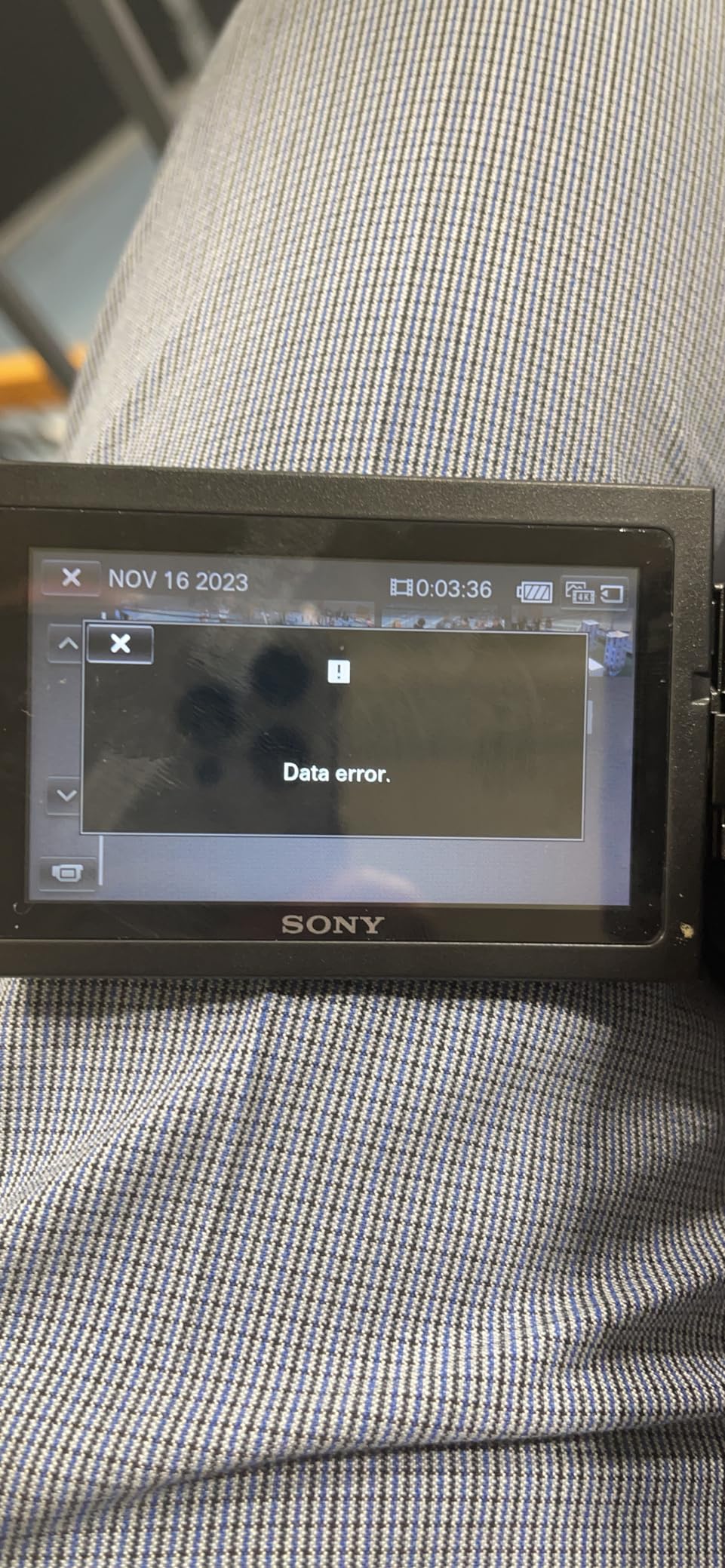 Sony FDR-AX43 UHD 4K Handycam Camcorder customer photo 2