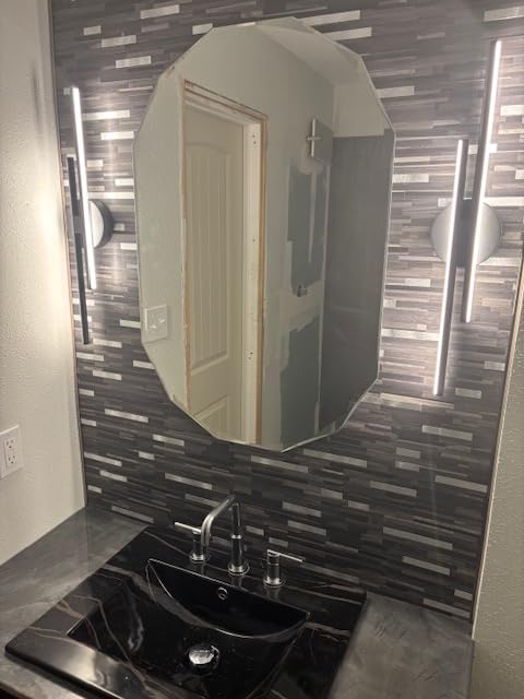 Delta Nicoli Chrome Faucet 3 Hole, 8 Inch Widespread Bathroom Sink Faucet for Vanity, Push-Pop Drain Assembly, Chrome 35849LF - Customer Photo 1