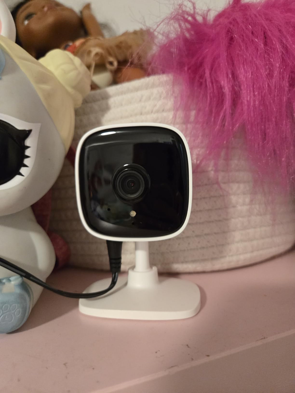 TP-Link Tapo 1080P Indoor Security Camera for Baby Monitor, Dog Camera w/Motion Detection, 2-Way Audio Siren, Night Vision, Cloud & SD Card Storage, Works w/Alexa & Google Home (Tapo C100) - Customer Photo 1