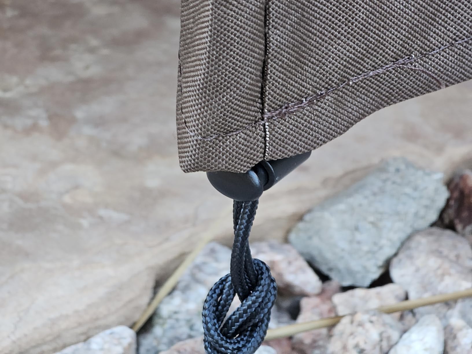 Vailge Grill Cover,58-inch Waterproof BBQ Cover,600D Heavy Duty Gas Grill Cover, UV & Dust & Rip & Fading Resistant,Suitable for Weber, Brinkmann, Char Broil Grills and More,Beige - Customer Photo 2