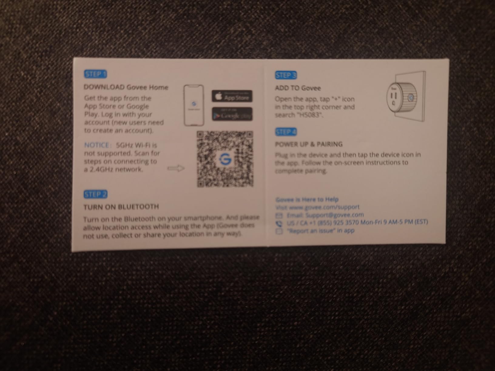 Govee Smart Plug, WiFi Plugs Work with Alexa & Google Assistant, Smart Outlet with Timer & Group Controller, WiFi Outlet for Home, No Hub Required, ETL & FCC Certified, 2.4G WiFi Only, 4 Pack - Customer Photo 1