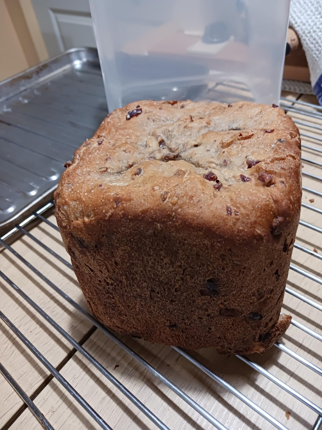 KITCHENARM 29-in-1 SMART Bread Machine with Gluten Free Setting 2LB 1.5LB 1LB Bread Maker Machine with Homemade Cycle - Stainless Steel Breadmaker with Recipes Whole Wheat Bread Making Machine - Customer Photo 1