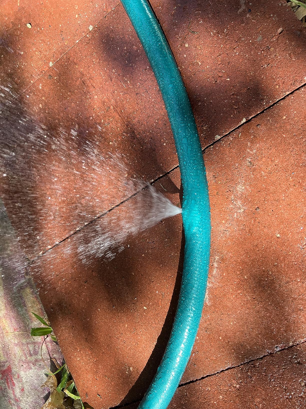 Grace Green Garden Hose, Hybrid 5/8 in.×100FT Water Hose With Zinc Alloy Nozzle, Both End Swivel, Heavy Duty, Light Weight, Flexible - Customer Photo 2