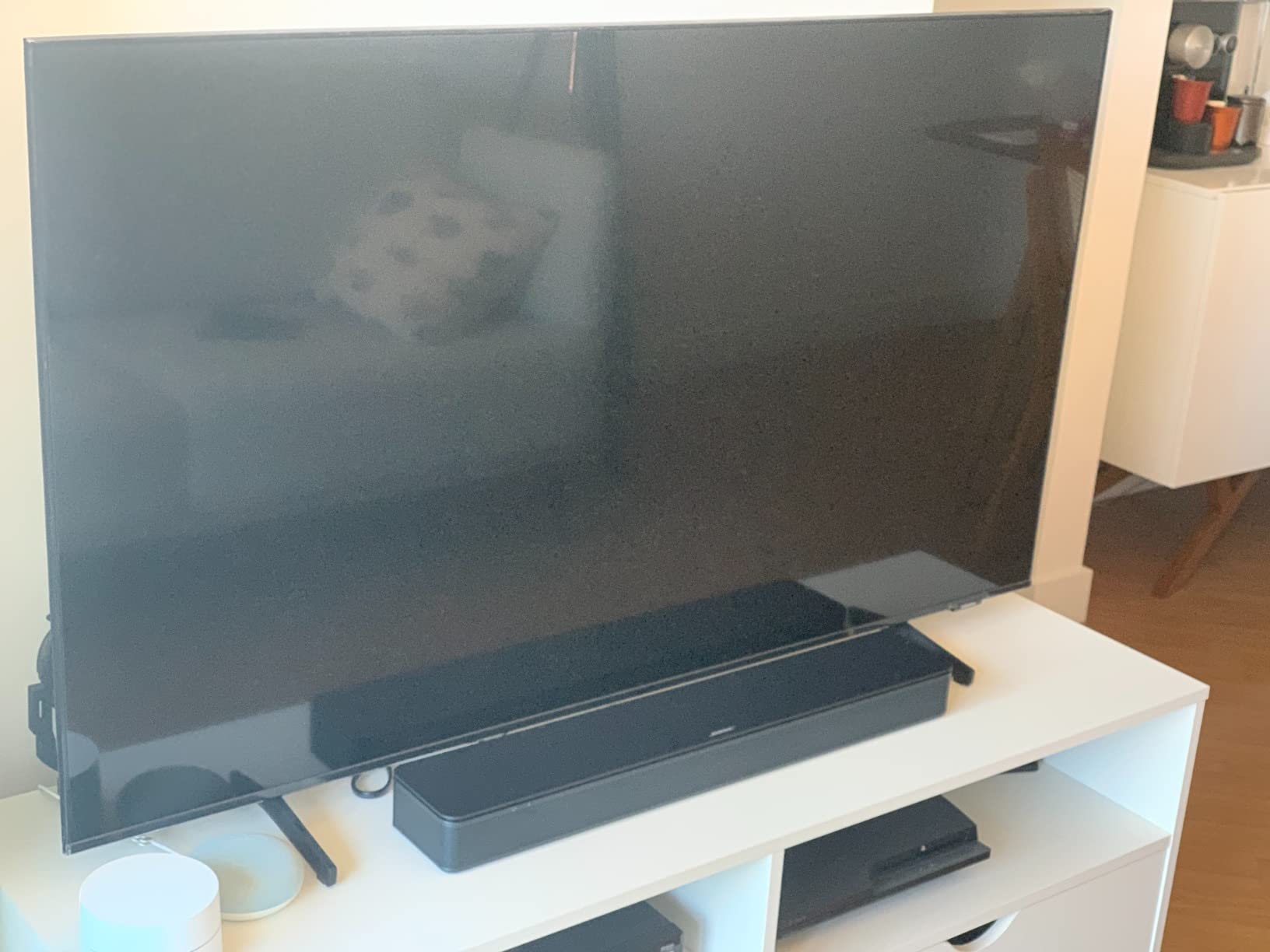 Bose TV Speaker - Soundbar for TV with Bluetooth and HDMI-ARC Connectivity, All-in-One Compact Soundbar, Includes Remote Control, Black - Customer Photo 4