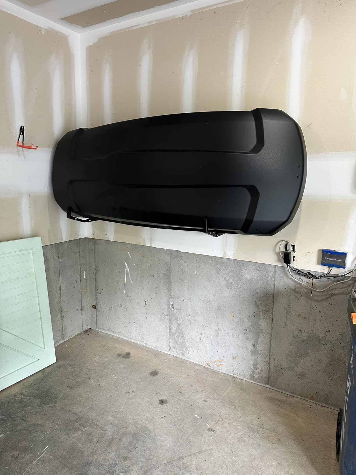 Wallmaster Kayak Storage Hooks Hangers, Adjustable Kayak Garage Storage Rack Wall Mount Heavy Duty Hooks for Canoe, Kayak, Paddle Board, Surfboard, Snowboard - Customer Photo 2