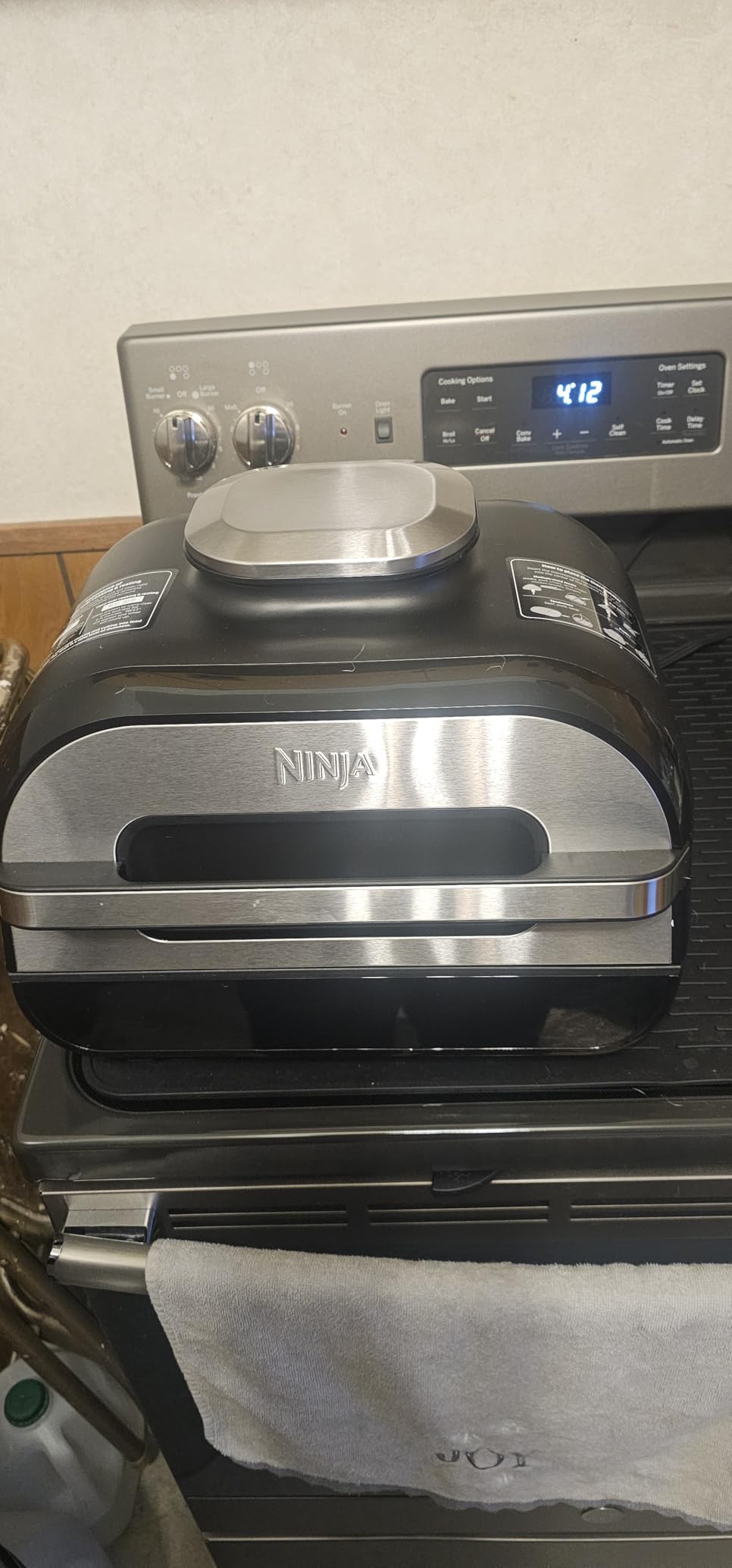 Ninja Foodi Smart XL 6-in-1 Indoor Grill and Air Fryer with Smart Thermometer - Customer Photo 2