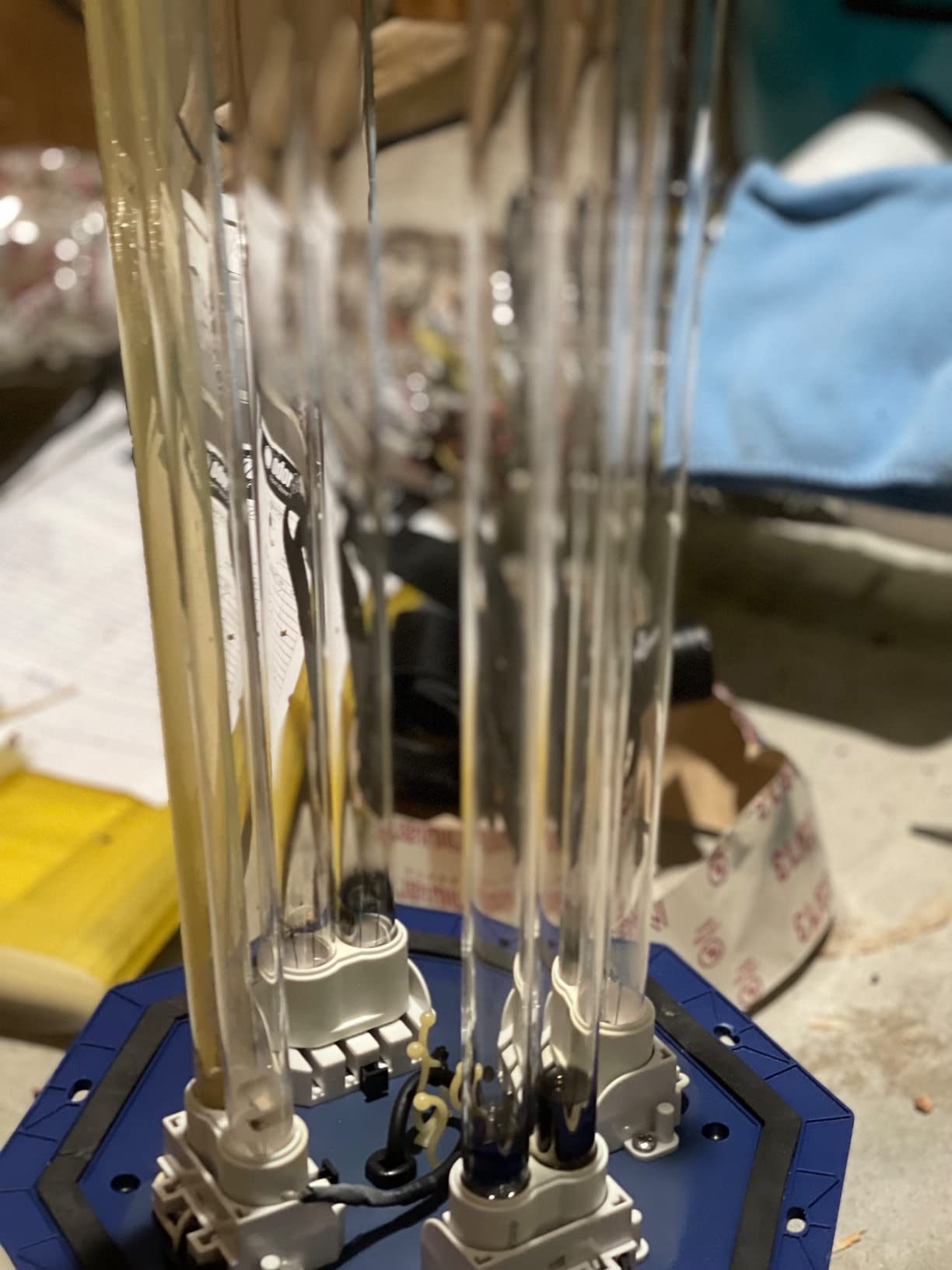 OdorStop OS144PRO1 UV Air Purifier 144W System with Energy Saving Airflow Sensor and 16-in Bulbs - Customer Photo 2