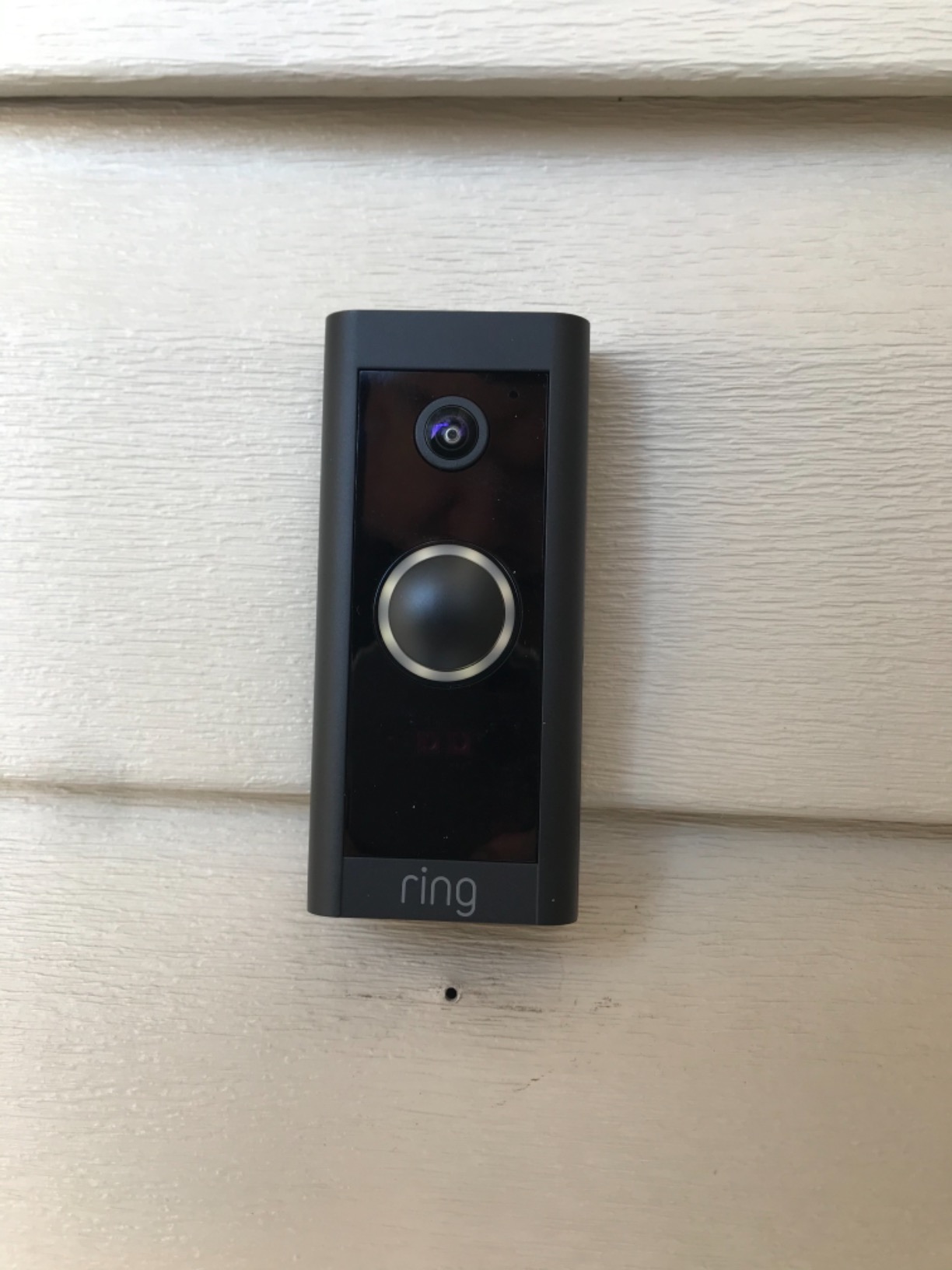 Ring Video Wired Doorbell (newest model), Home or business security, Two-Way Talk, advanced motion detection, HD camera and real-time alerts to monitor your front door (wiring required) - Customer Photo 1