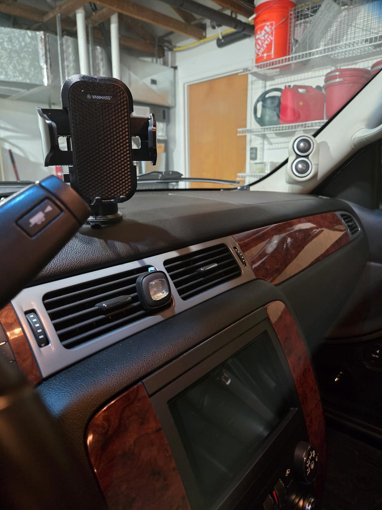 [2026 True Military-Grade] Car Phone Holder VANMASS [Upgraded Strongest Suction & Clip] Cell Phone Mount for Dashboard Windshield Vent Wall,Truck Cradle Stand for iPhone 17 Pro Max 16 15 14 13 Android - Customer Photo 1