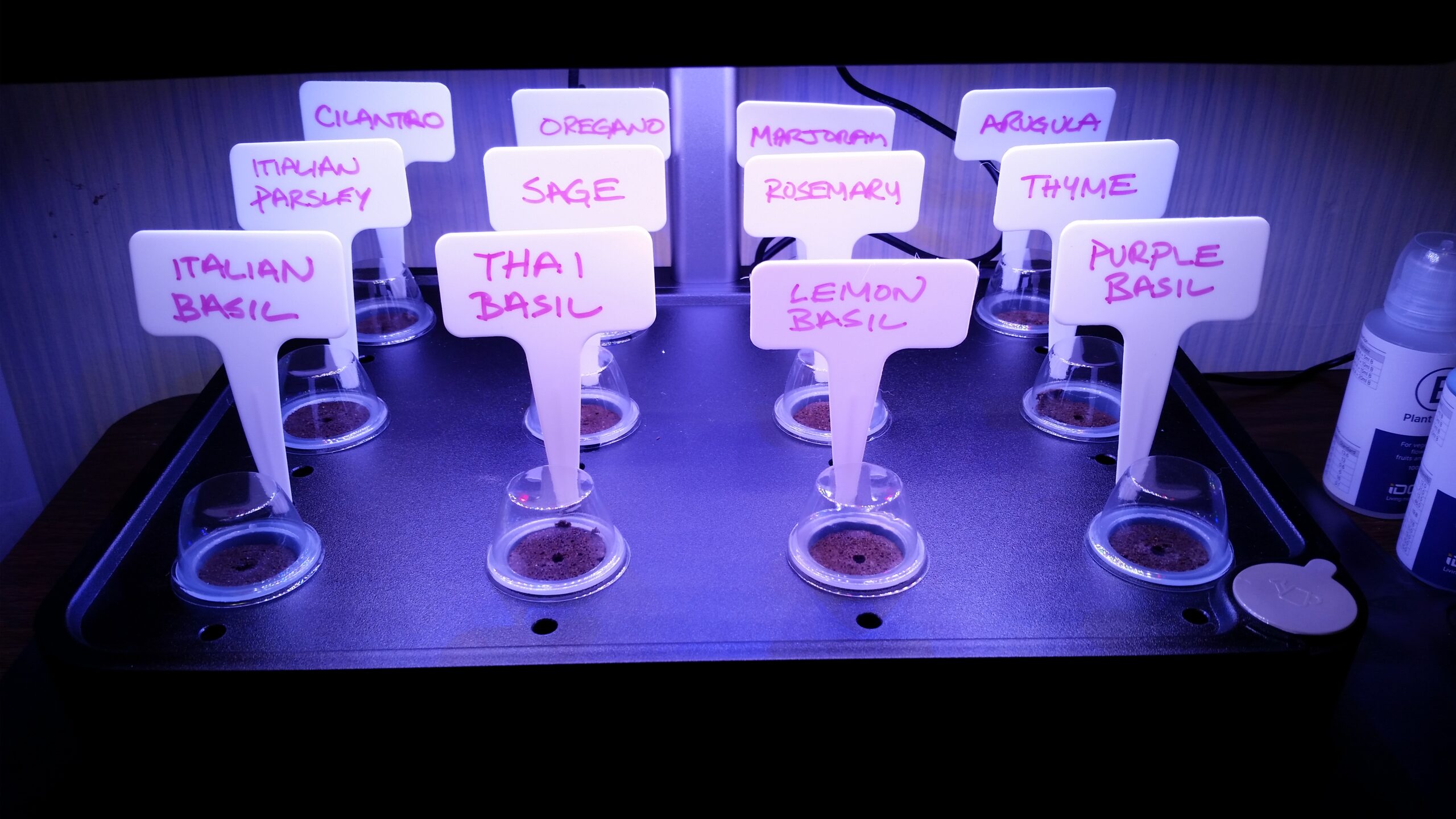 iDOO Hydroponics Growing System Kit 12Pods, Indoor Herb Garden System, with LED Grow Light, Built-in Fan, Auto-Timer, Adjustable Height Up to 11.3\