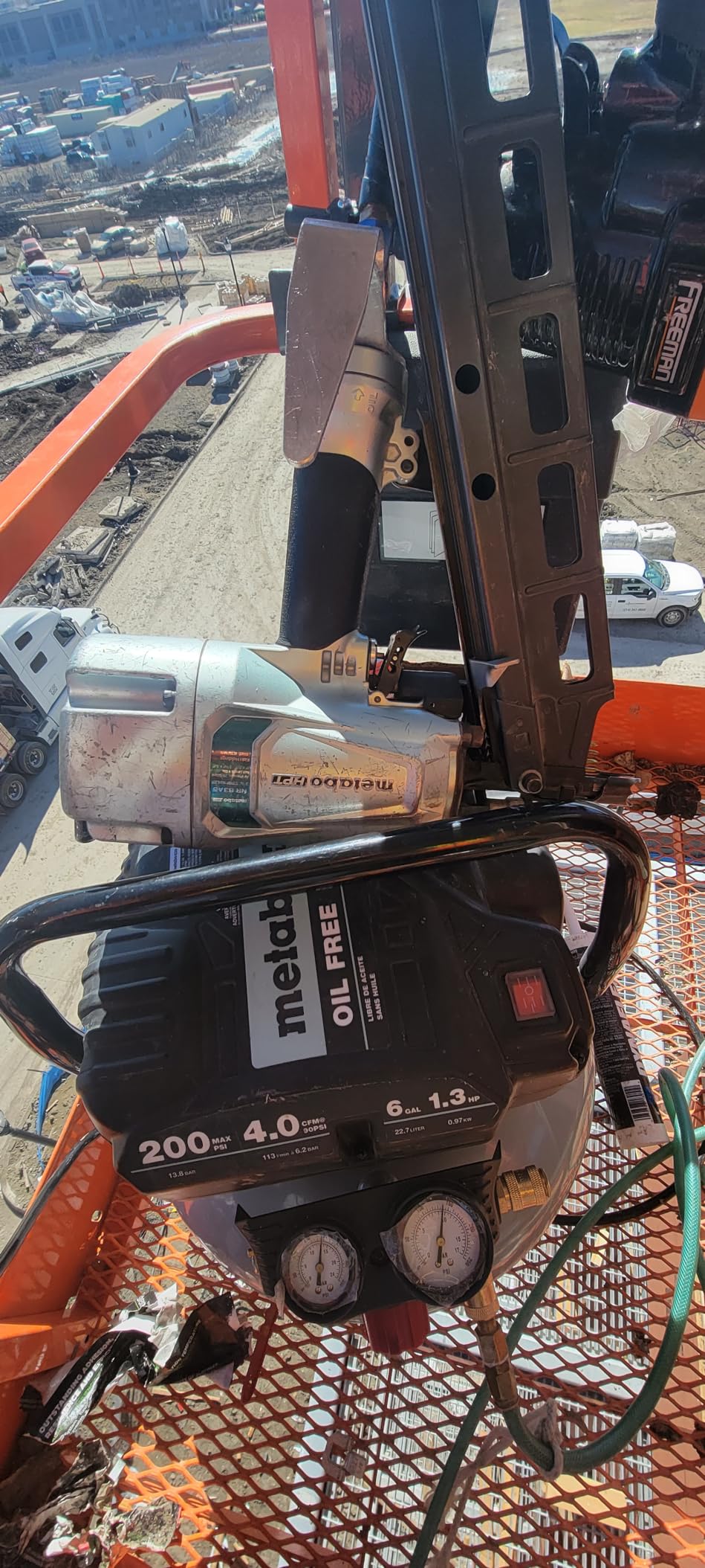 Metabo HPT Air Compressor, THE TANK, Portable Pancake 200 PSI - Customer Photo 1