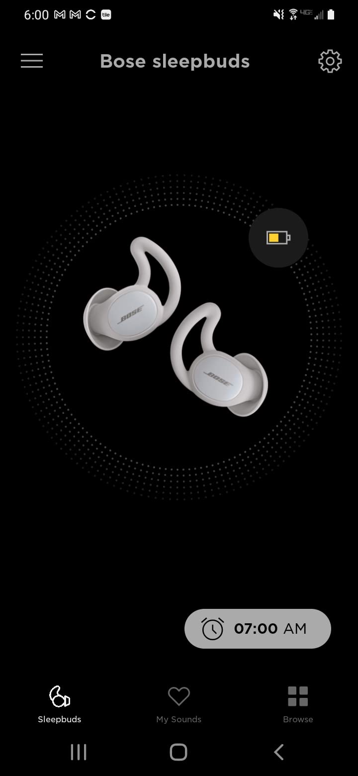 Bose Sleepbuds II - Sleep Technology Clinically Proven to Help You Fall Asleep Faster, Sleep Better with Relaxing and Soothing Sleep Sounds - Customer Photo 4